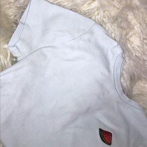 Forever 21 shirt, light blue tee, watermelon shirt